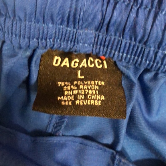 Dagacci Women’s Large Scrub Pants Blue Color - Picture 7 of 7